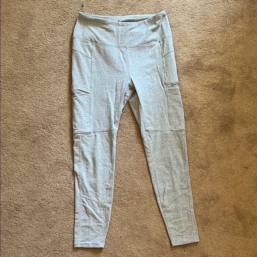 Kyodan Heather Gray Active Leggings